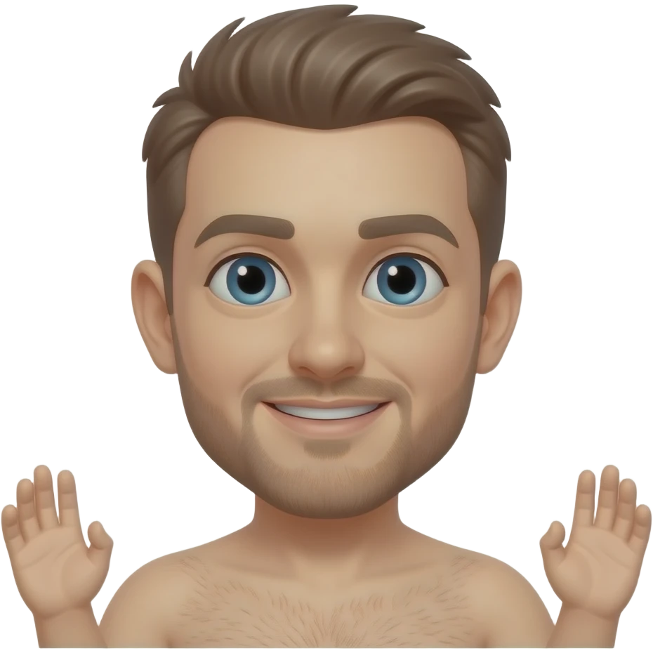 Make this picture totally naked emoji