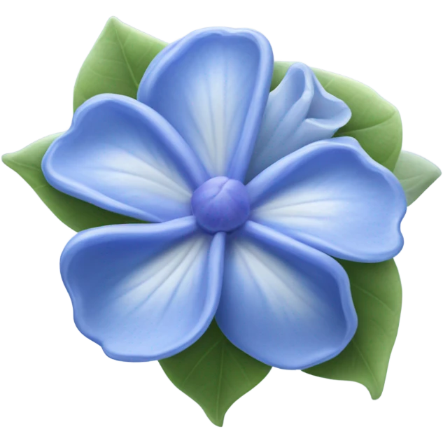 Periwinkle realistic winter scar emoji