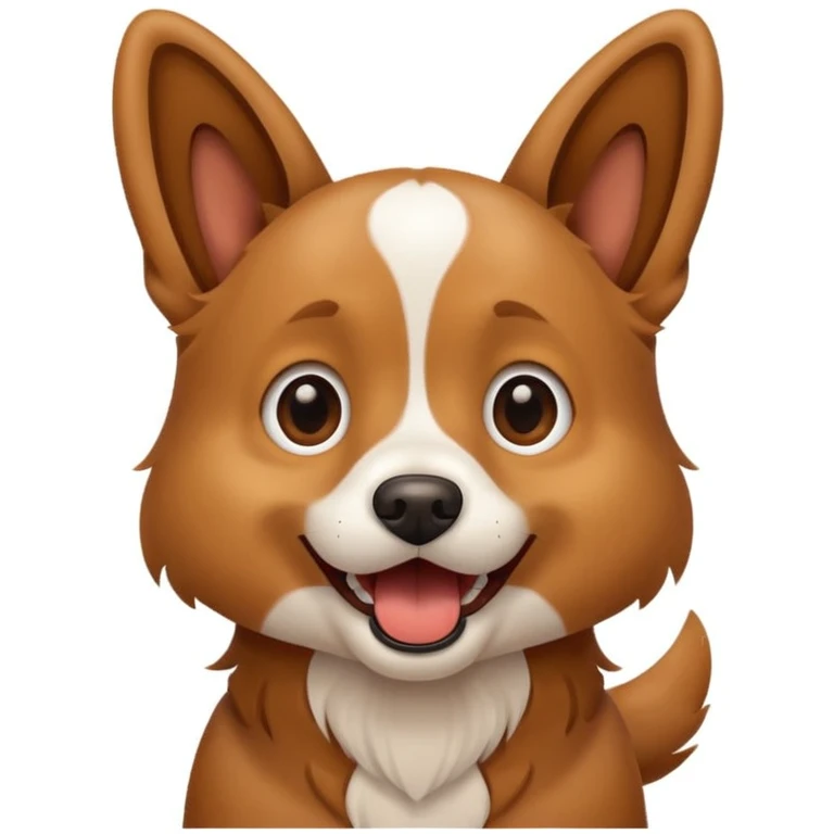 Dog barking  emoji