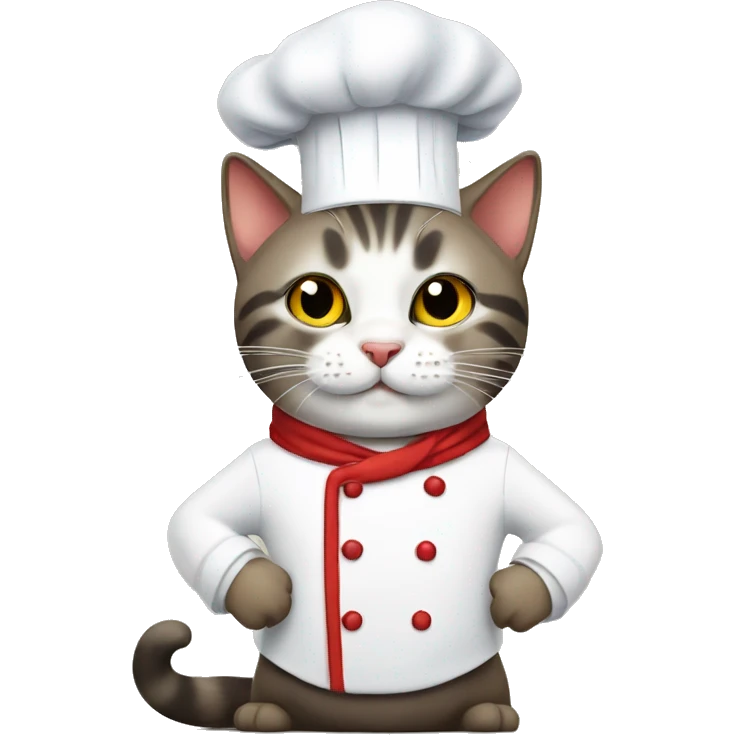 cat wit chef emoji