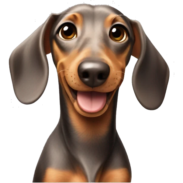 Dachshund ￼ emoji