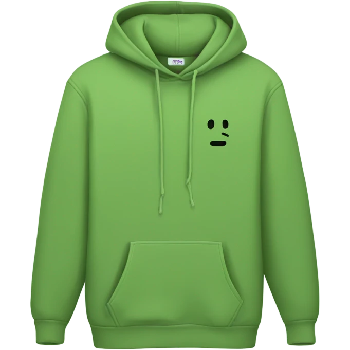 Matcha hoodie emoji