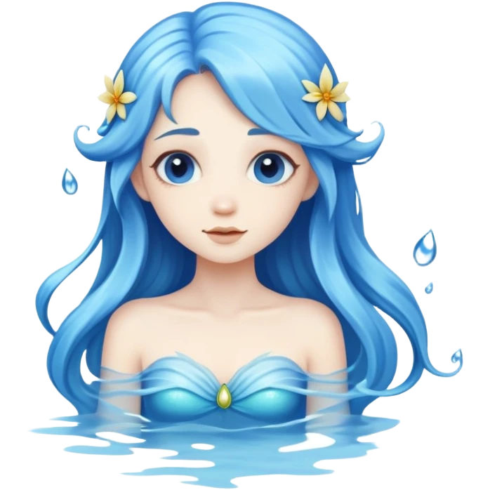 Water fairy  emoji