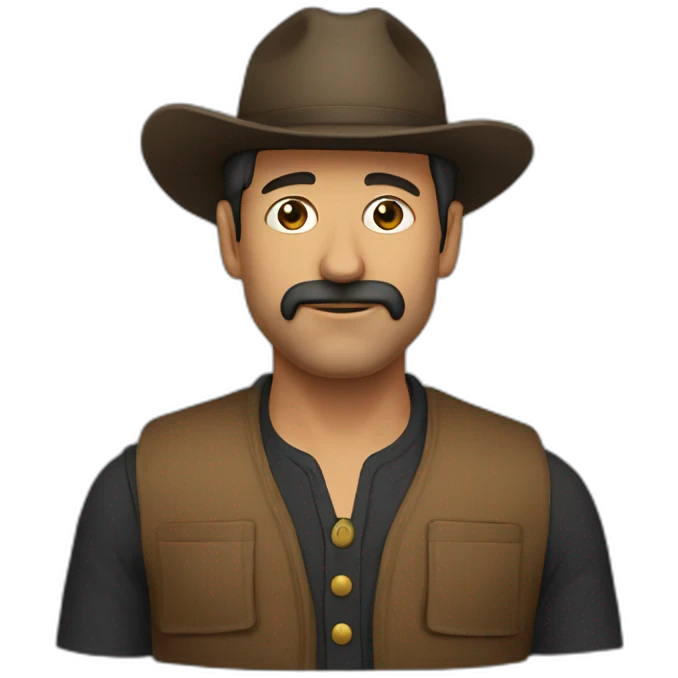 hombre pensando emoji
