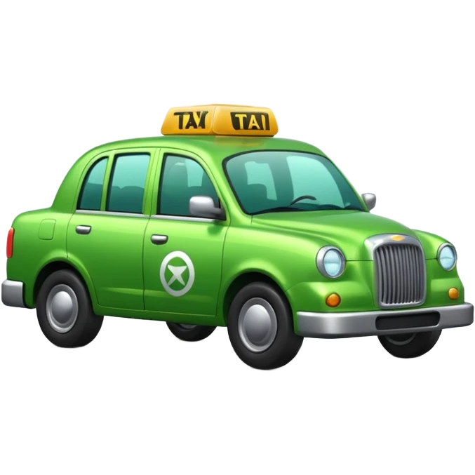 green taxi emoji