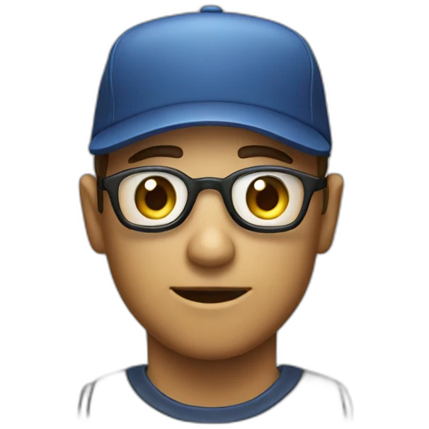 Filmmaker, cap, camera emoji