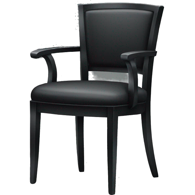 black chair emoji