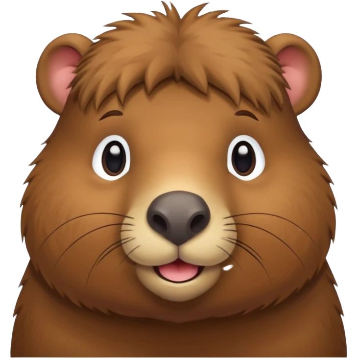 cute capybara emoji