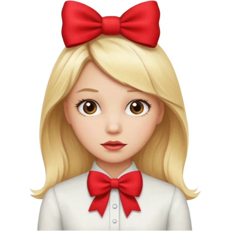 blond girl doing okay sassy emoji