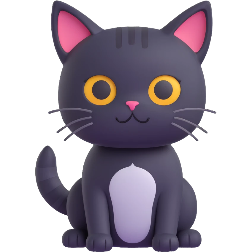 A cat emoji