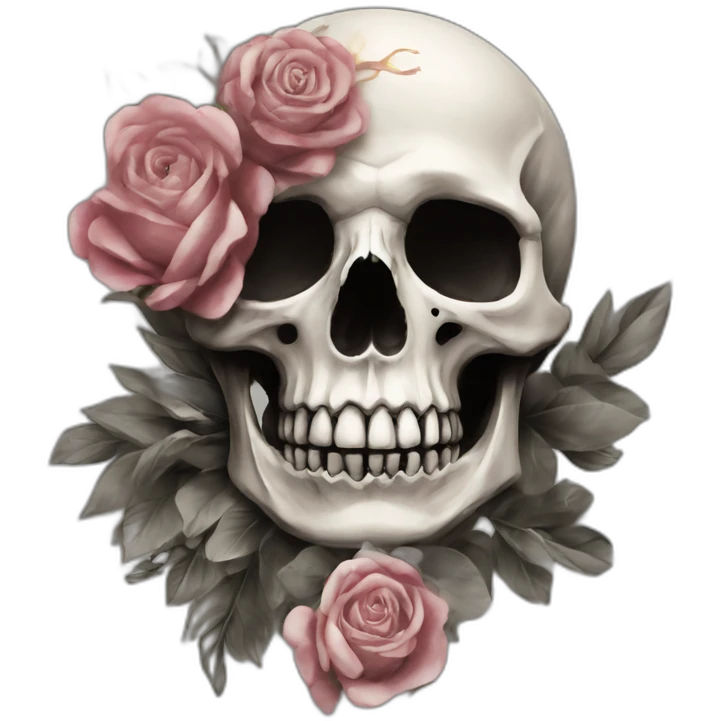Momento Mori tattoo emoji