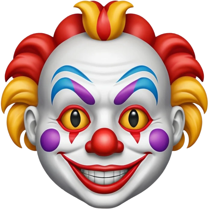 clown mask emoji