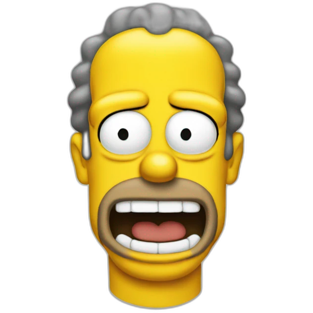 Homer simpson emoji