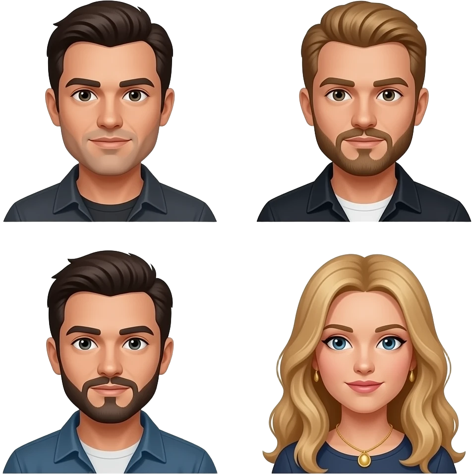Pomni and Caine and Jax and Ragatha emoji
