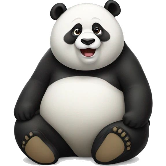 Fat Panda emoji