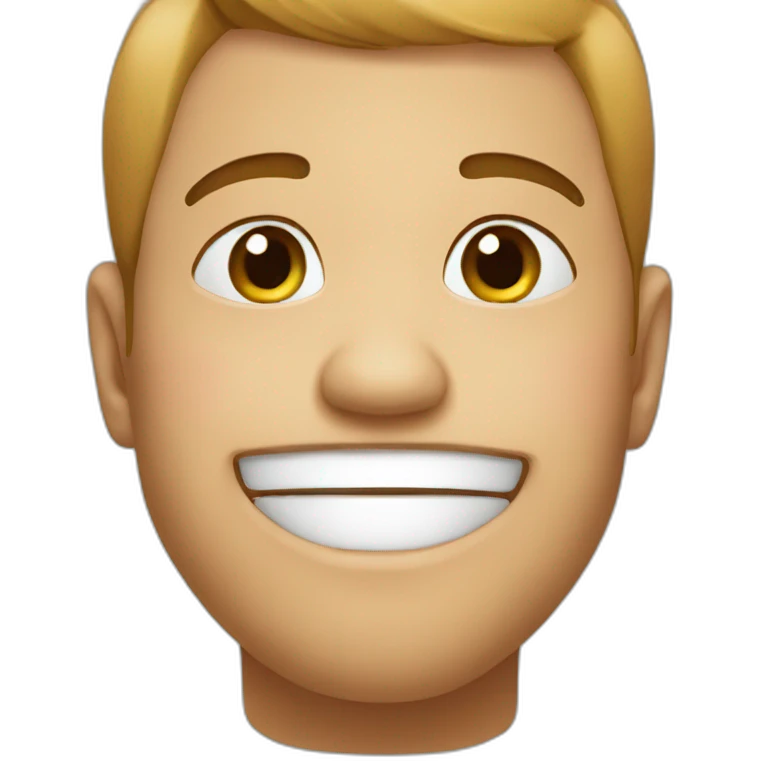 big cheeks emoji