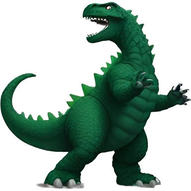 Godzilla iPhone style emoji  emoji