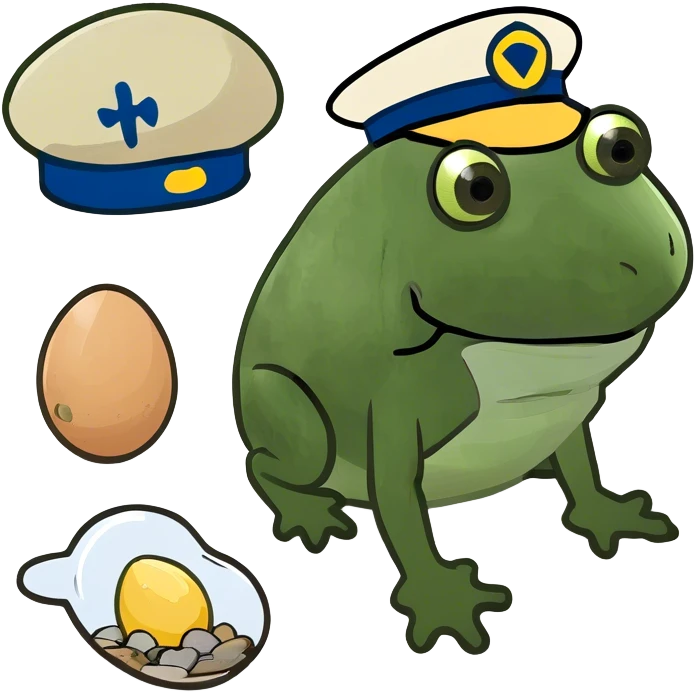 ￼ Frogs Amphibian  Overview Life cycle Lower classifications Sounds Reproduction Predators Diet Characteristics Images emoji