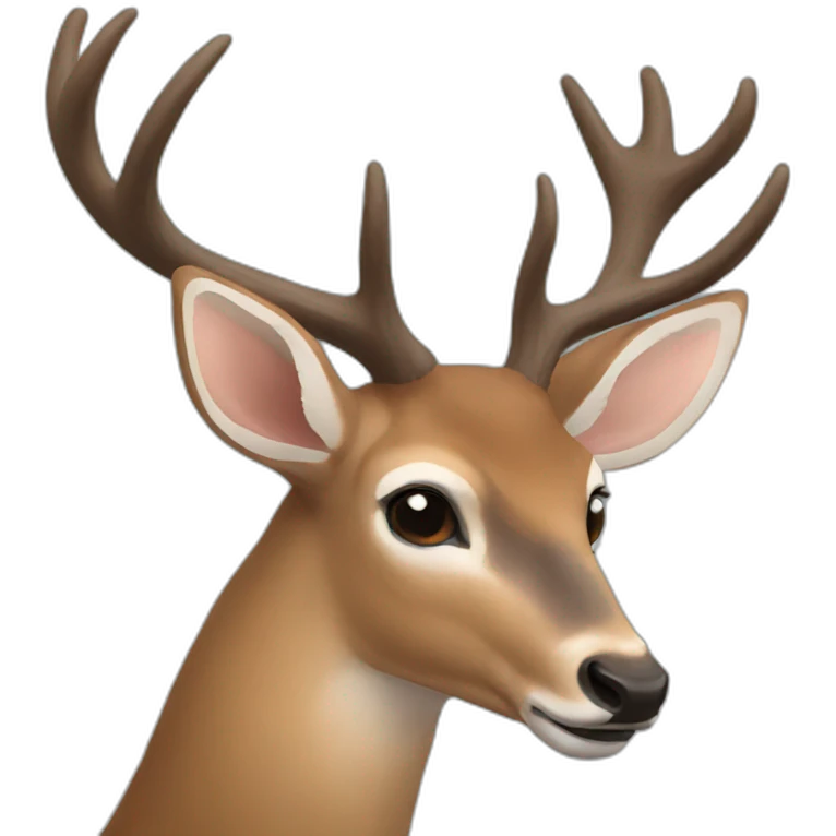 Deer emoji