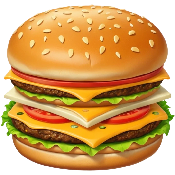 burger pizza fries emoji