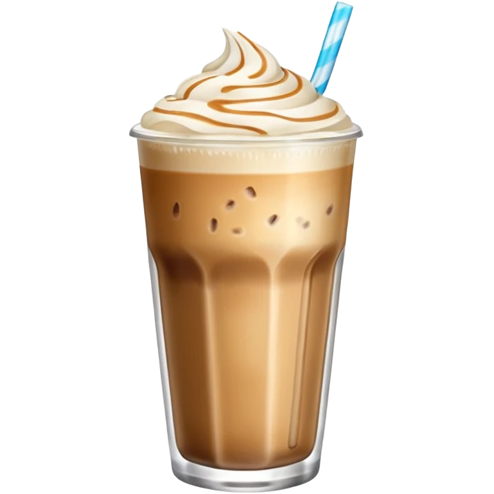 Ice latte emoji