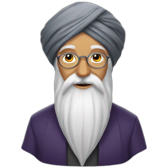 sikh dumbledore emoji