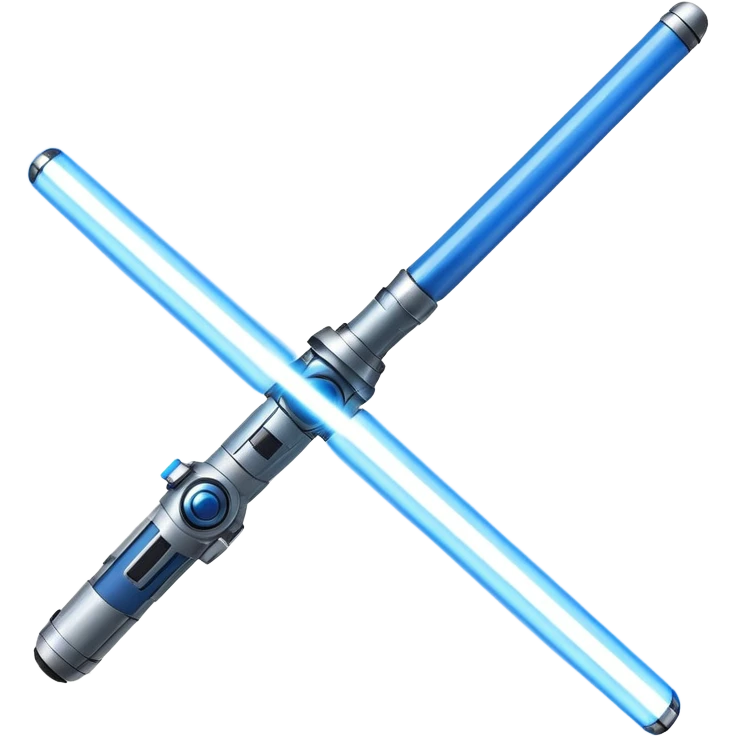 Blue Lightsaber emoji for email subject line emoji
