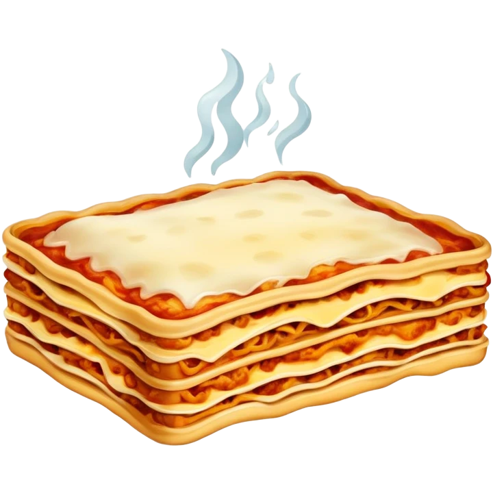 Lasagna with salt  emoji