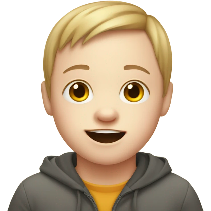 kid with down syndrome  emoji