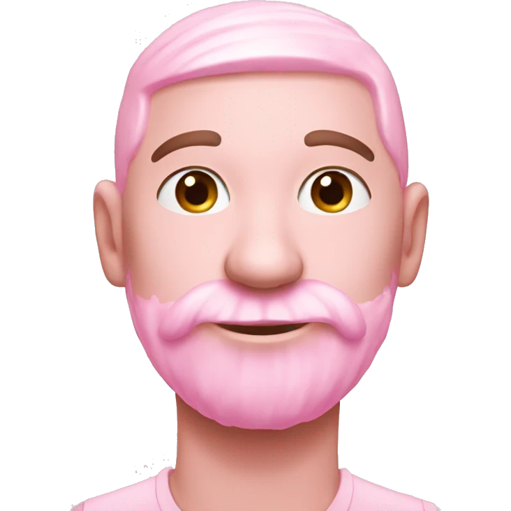 Light pink candy cotton emoji