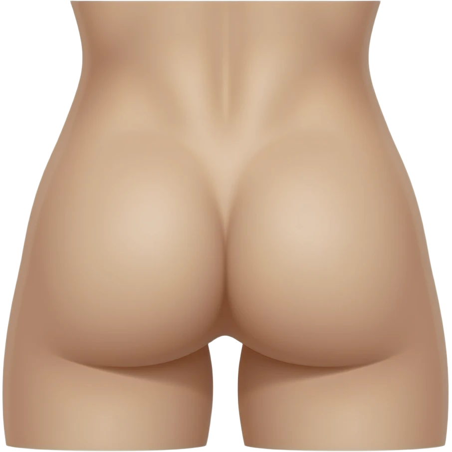 naked sexy boy butt emoji