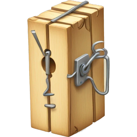 Mousetrap emoji