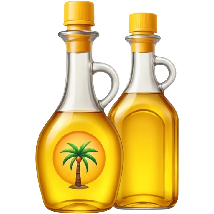 yellow palm cooking oil bottle emoji
