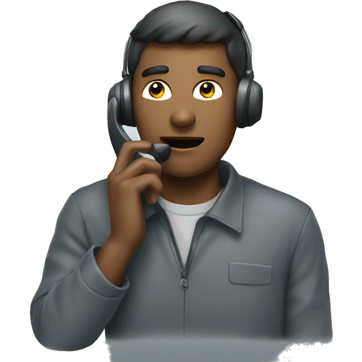 Cold calling emoji