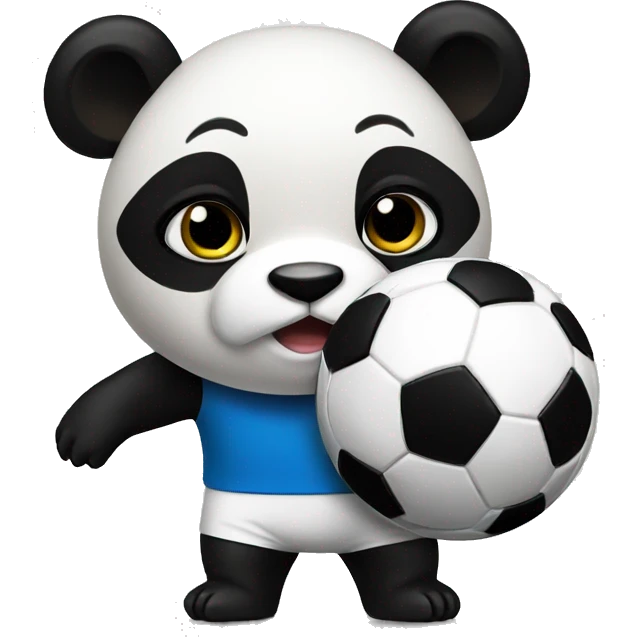 soccer panda emoji