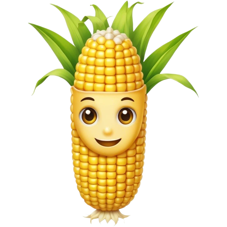 street corn with eyes emoji