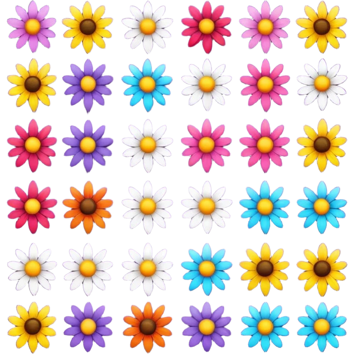Flores emoji