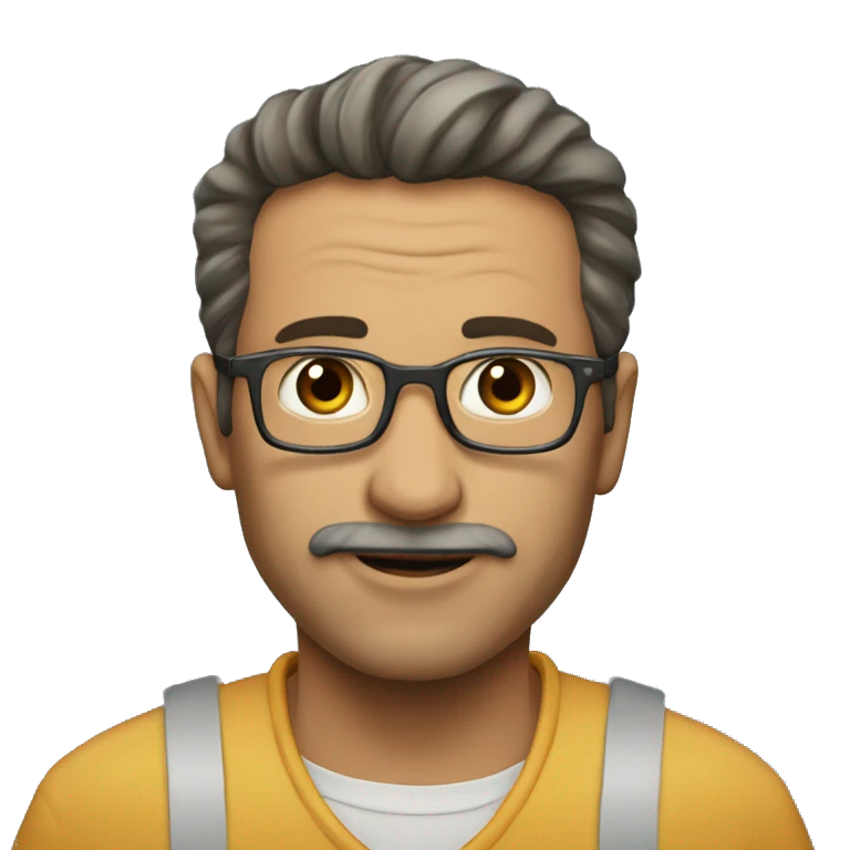 Пекинес рядом с елкой emoji