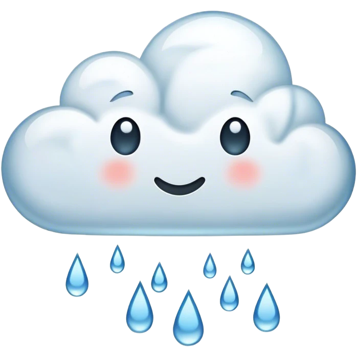 cloud rain emoji