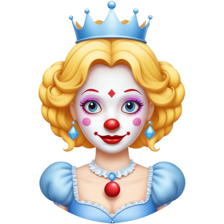 clown cinderella emoji