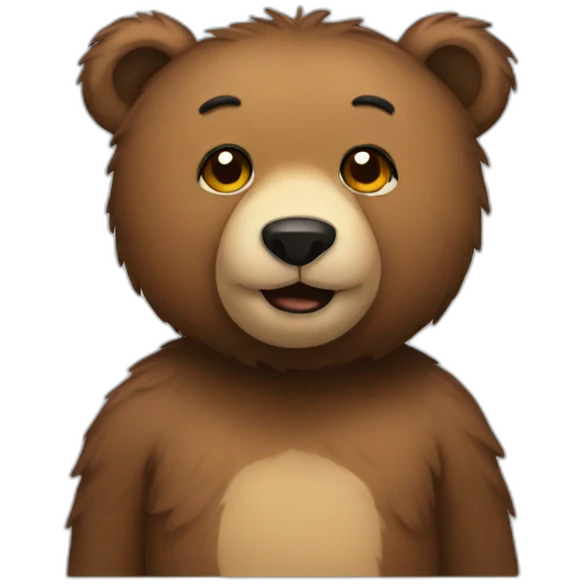 Bear lgbt emoji