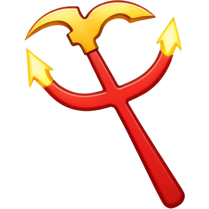 a red lightning emoji