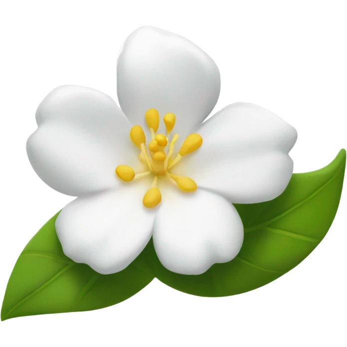 Jasmine flower emoji