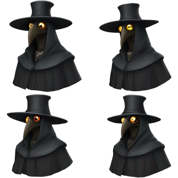 evil femaleplague doctor emoji