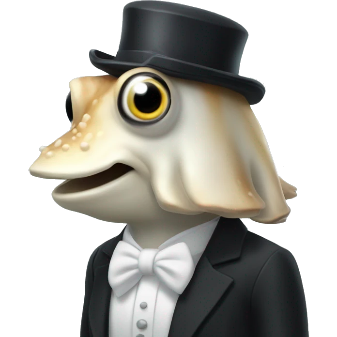 Conductor Cuttlefish  emoji