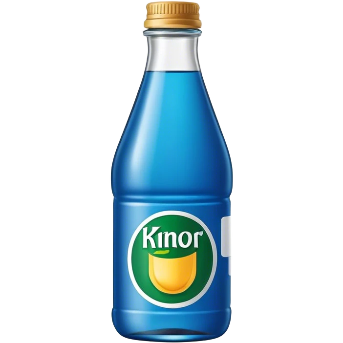 Knorr blue bottle emoji