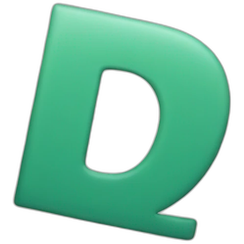 D letter emoji