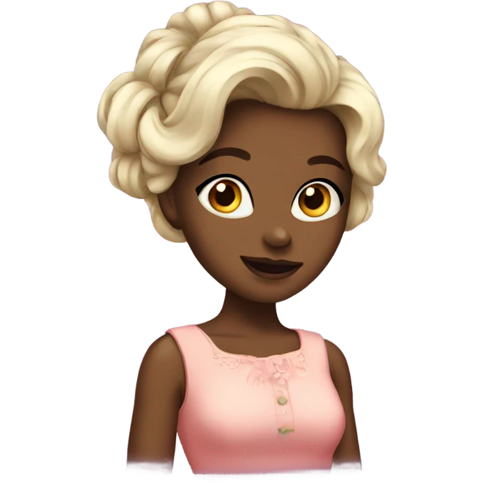 coquette girl emoji