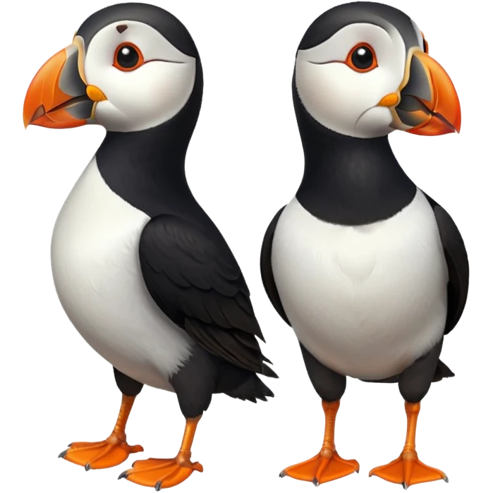 Puffin bird emoji