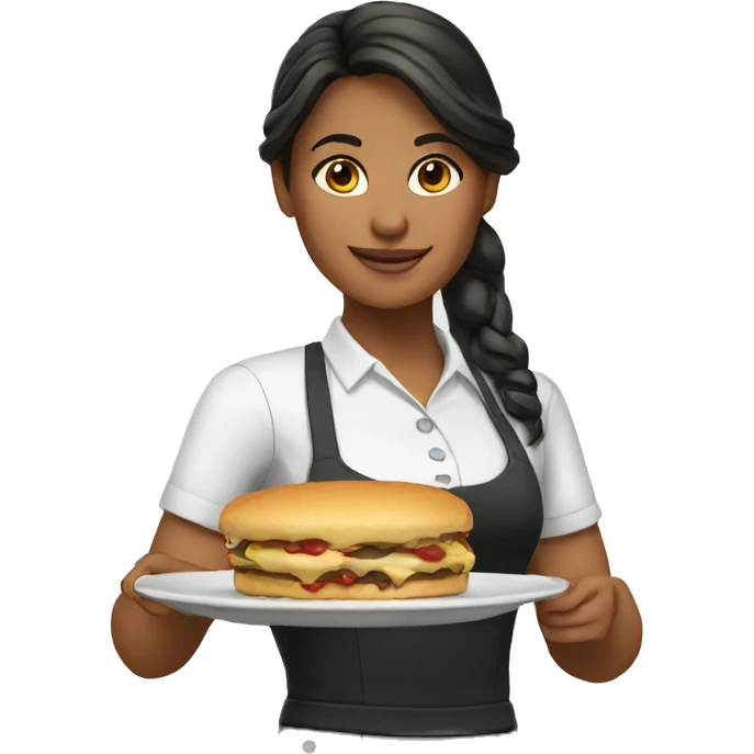 waitress emoji